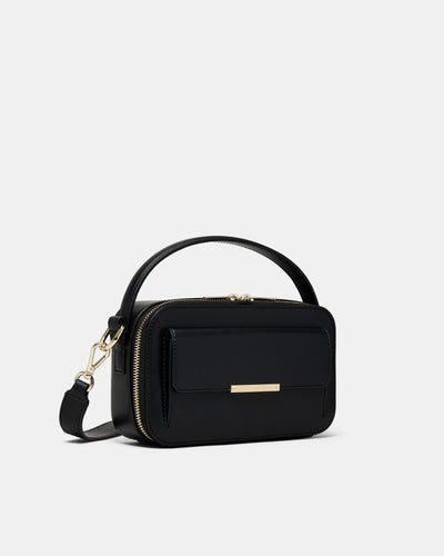 Misty Grab Crossbody Bag - Black