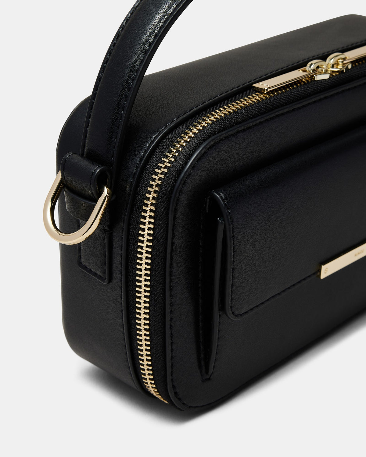 Misty Grab Crossbody Bag - Black