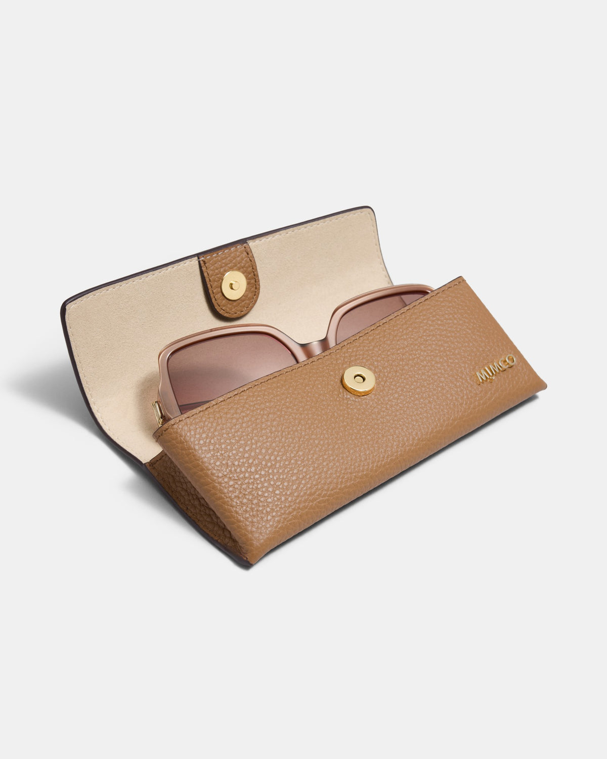 Drift Sunglasses Case - Caramel