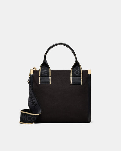 Patch Mini Tote Bag - Black