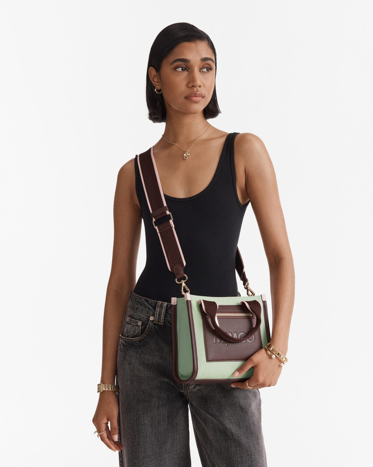 Patch Mini Tote Bag - Willow