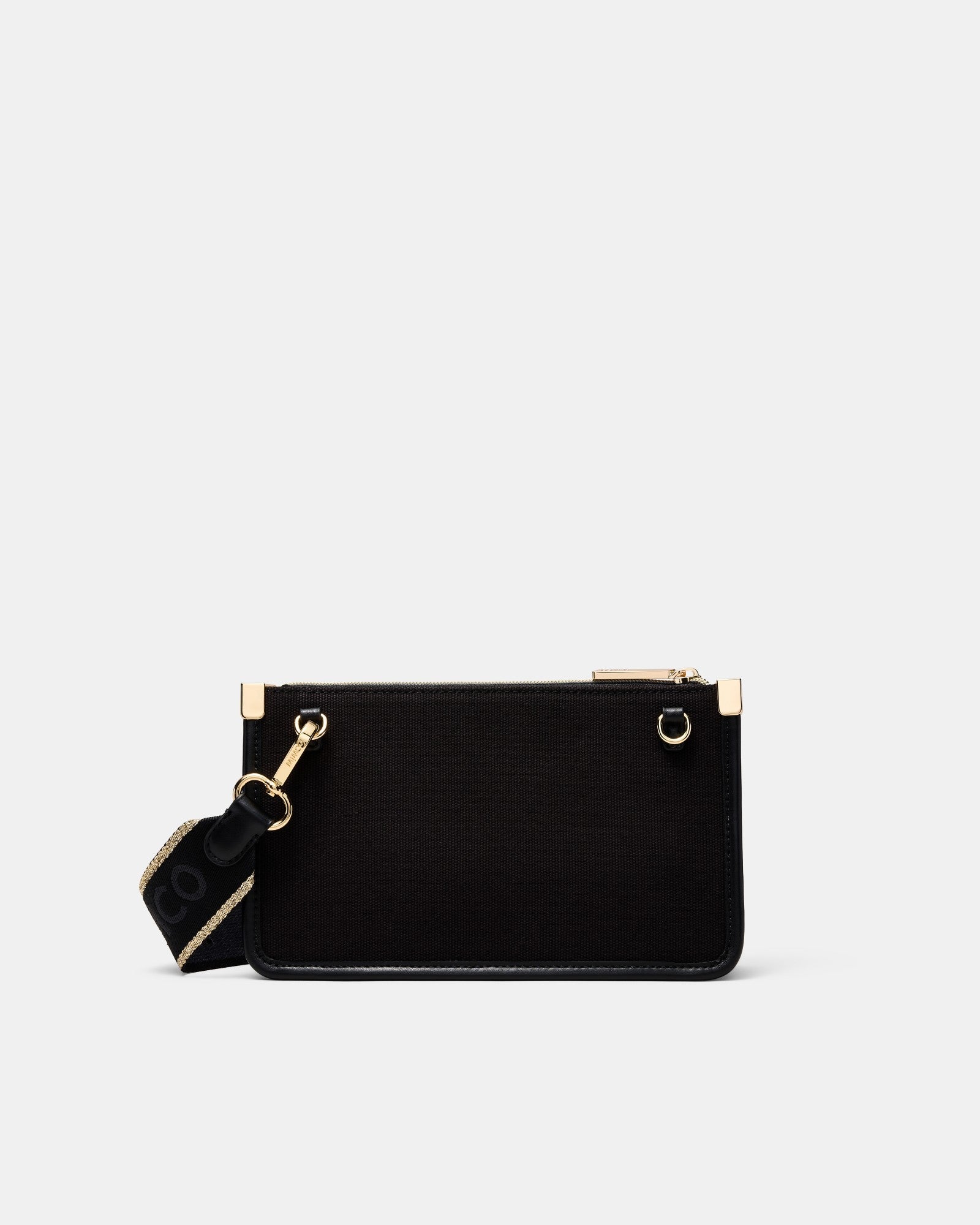 Patch Crossbody Bag - Black