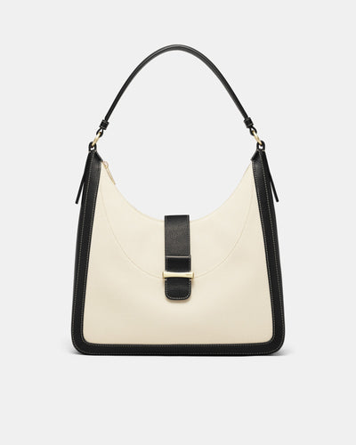 Chelsea Small Hobo Bag - Natural Black