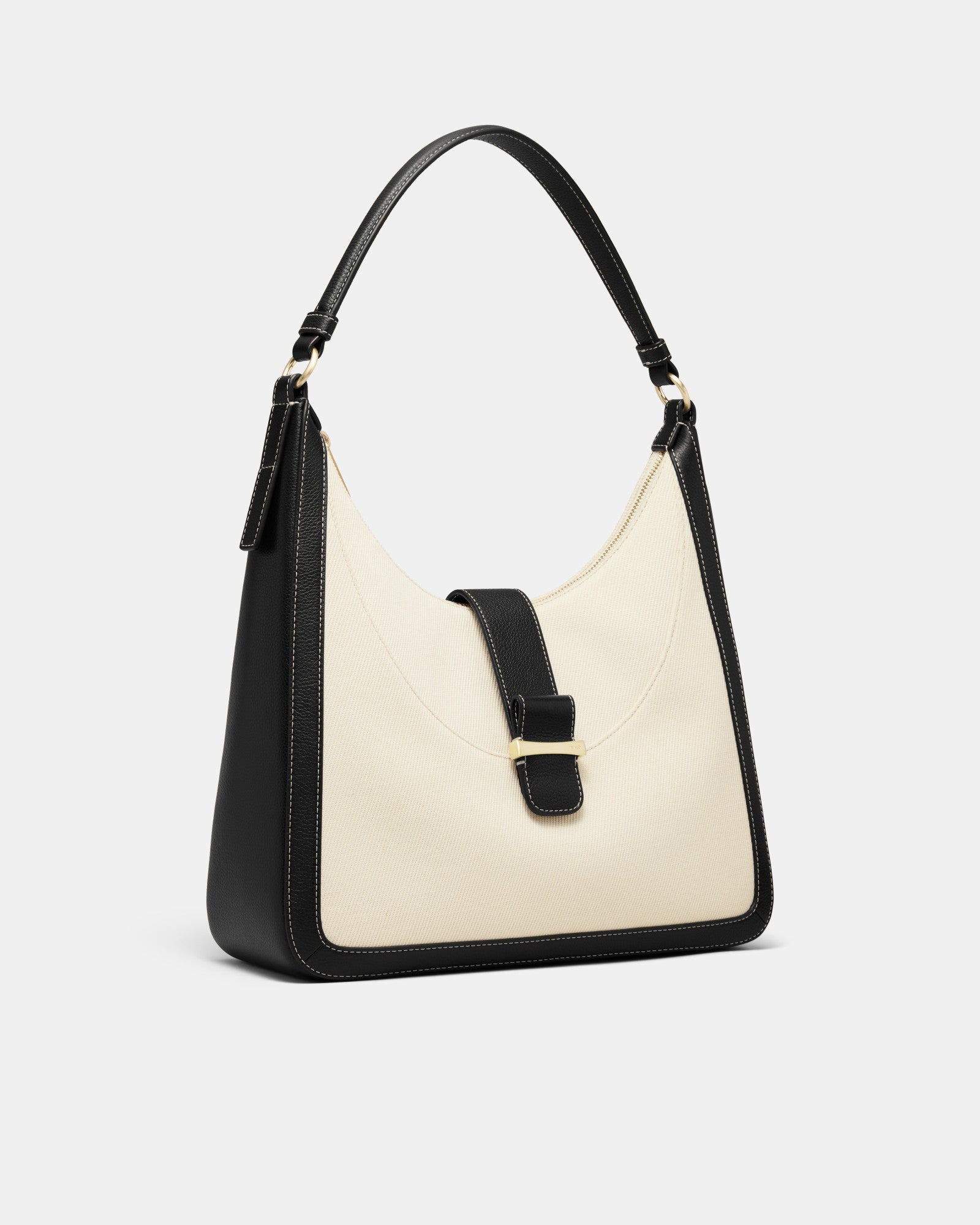 Chelsea Small Hobo Bag - Natural Black