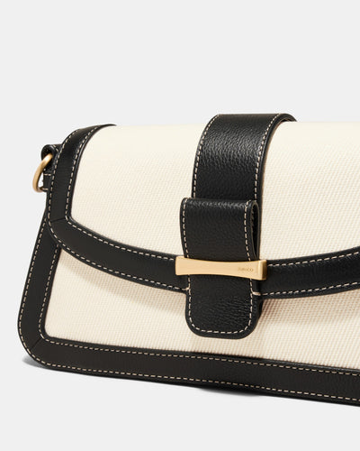 Chelsea Crossbody Bag - Natural Black