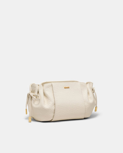 Fleur Tie Crossbody Bag - Vanilla