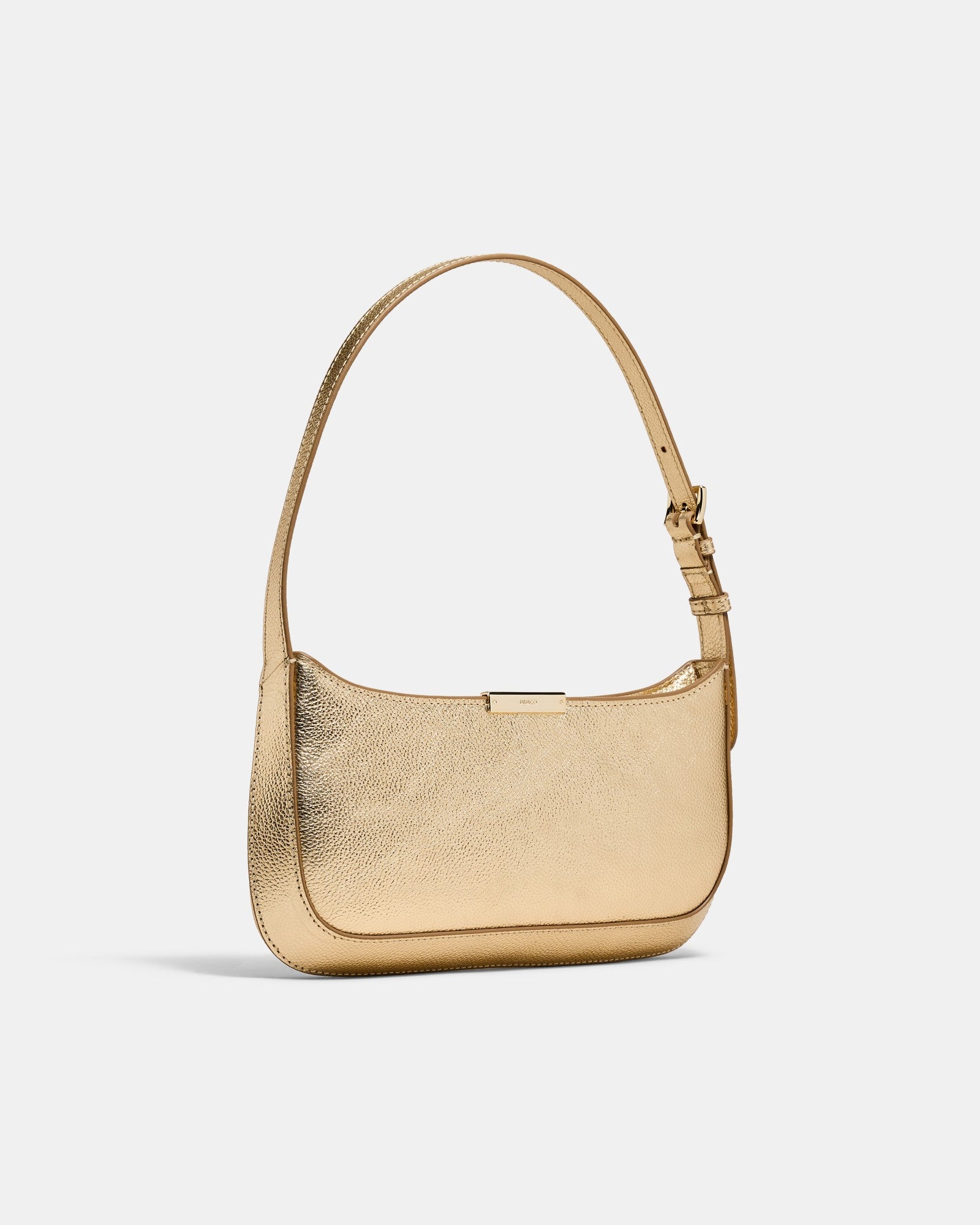 Cove Slim Shoulder Bag - Light Gold