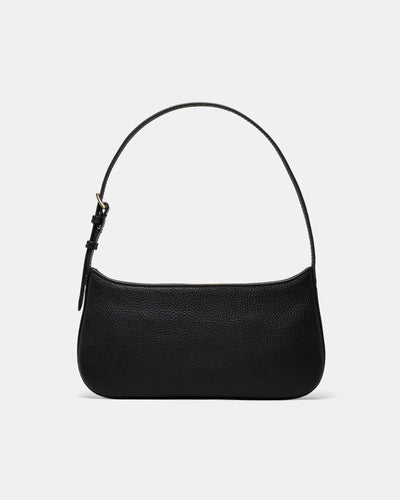 Cove Slim Shoulder Bag - Black
