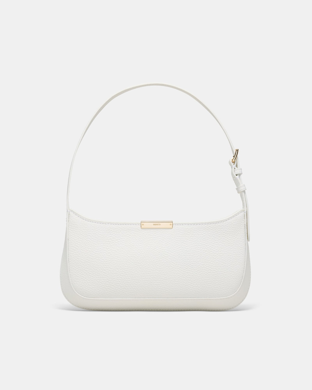 Cove Slim Shoulder Bag - White