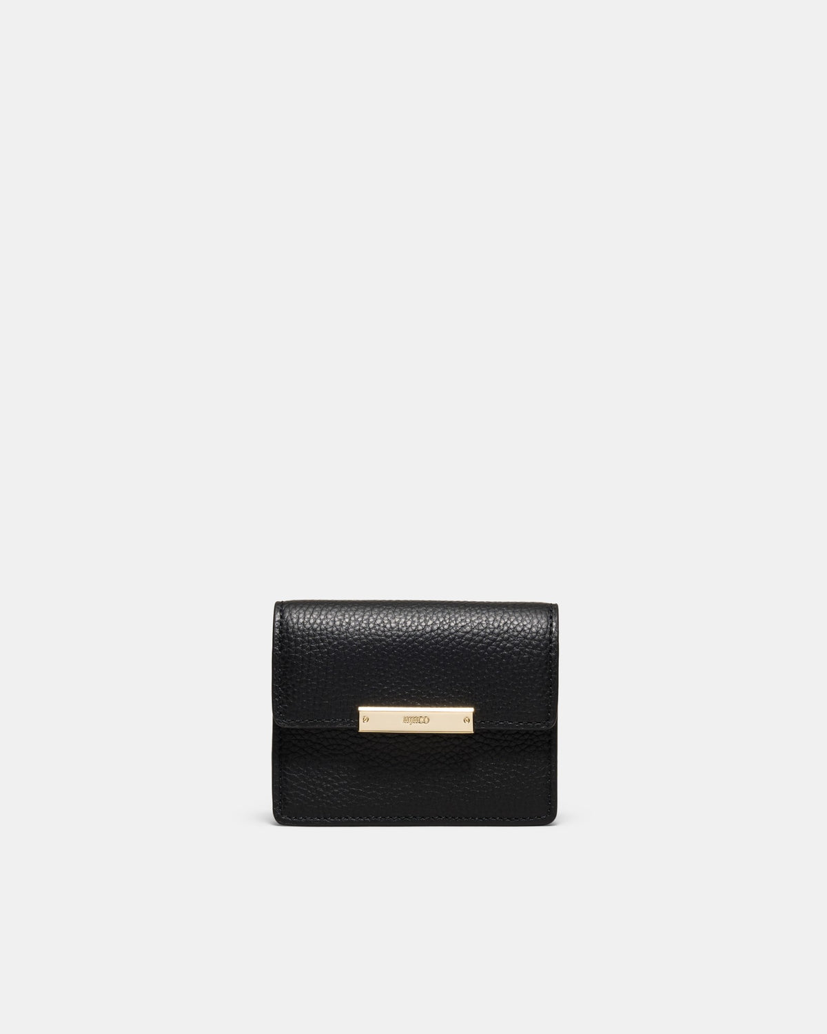 Cove Foldover Credit Card Holder - Black