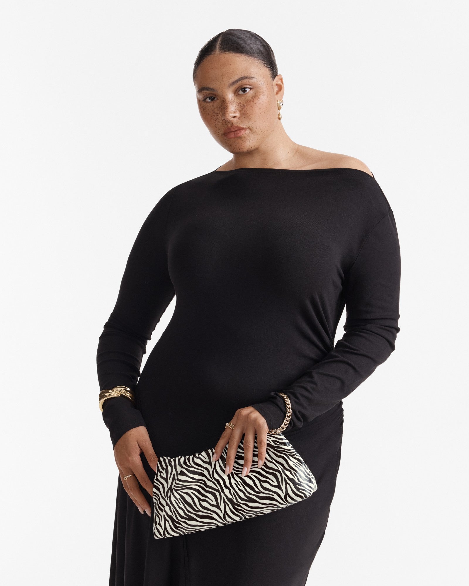 The Clutch Bag - Zebra Print