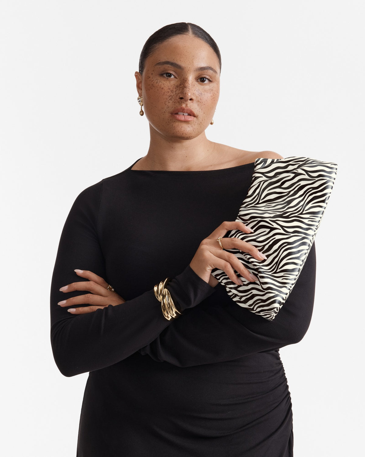 The Clutch Bag - Zebra Print