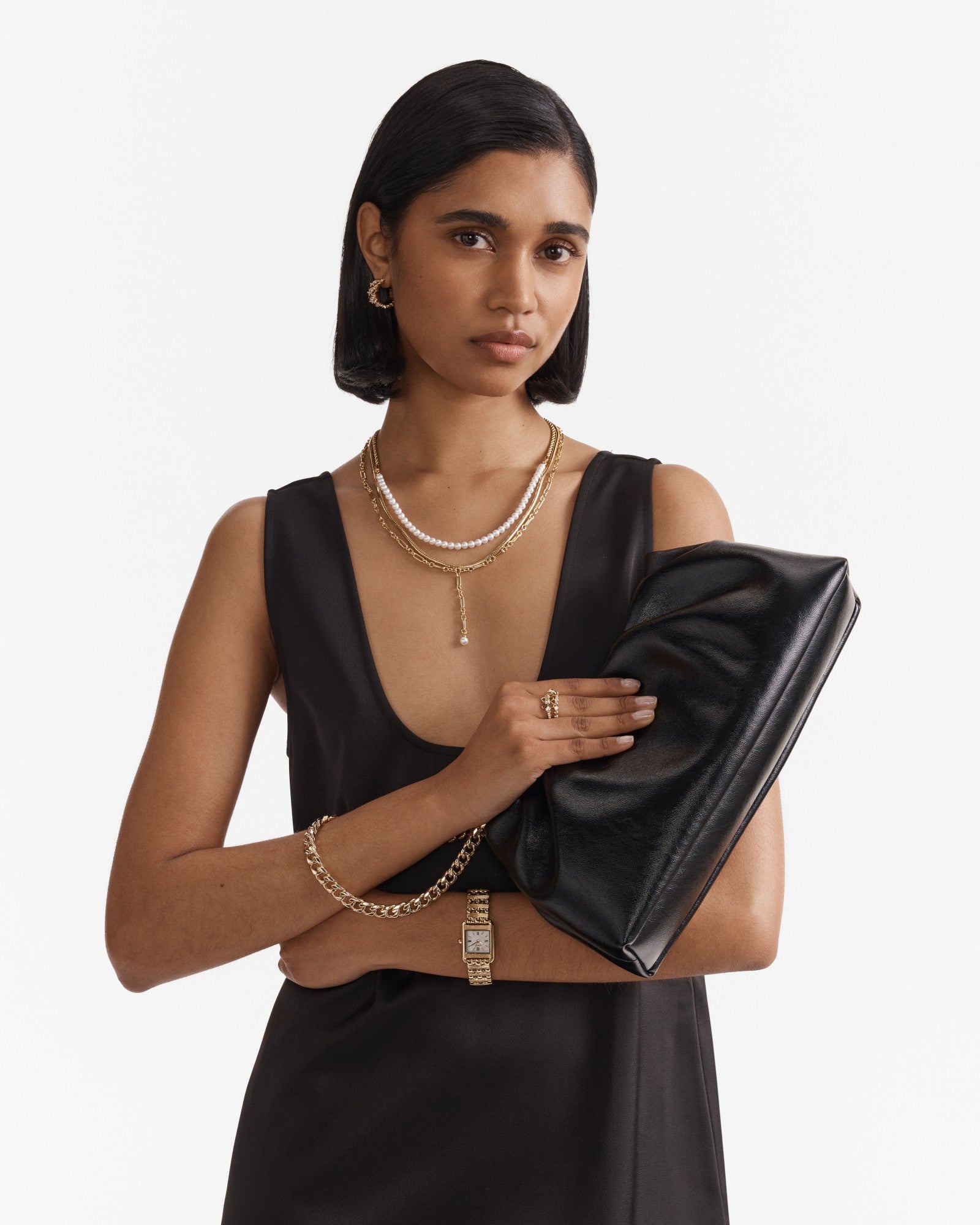 The Clutch Bag - Black