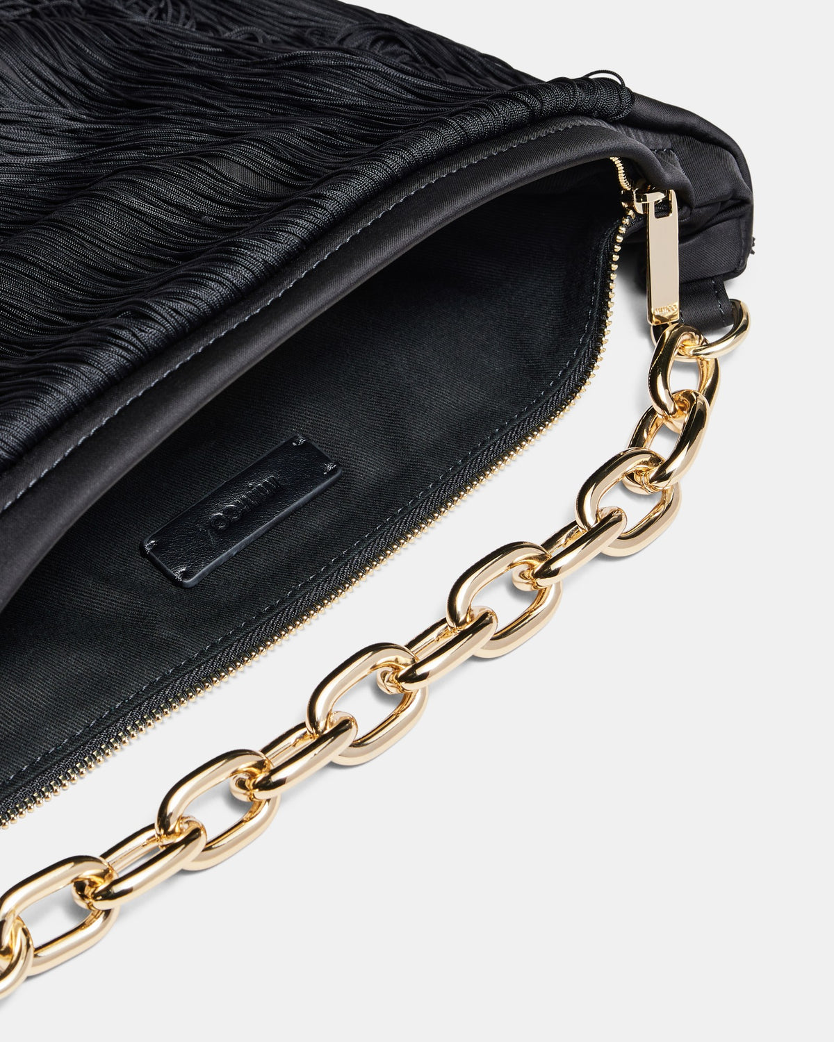 Rockbird Fringe Shoulder Bag - Black