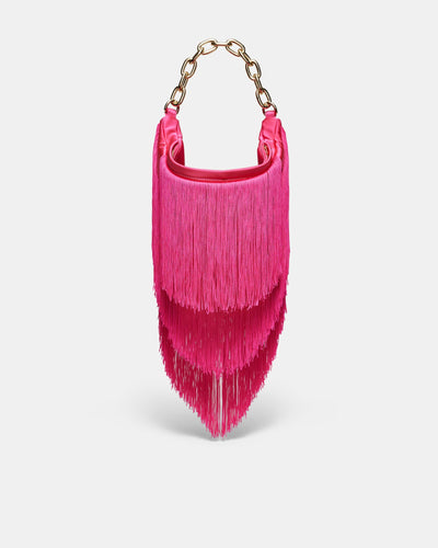 Rockbird Fringe Shoulder Bag - Hot Pink