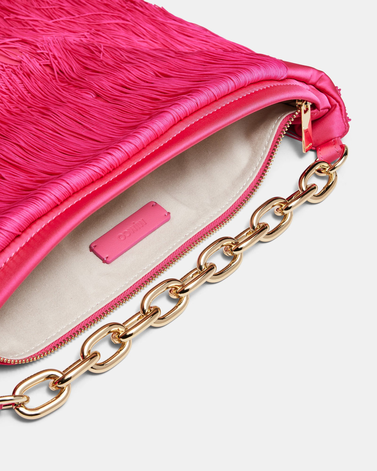 Rockbird Fringe Shoulder Bag - Hot Pink