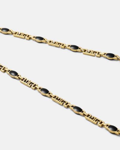 Emotional Chain Necklace - Black