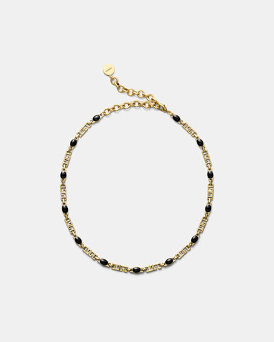 Emotional Chain Necklace - Black