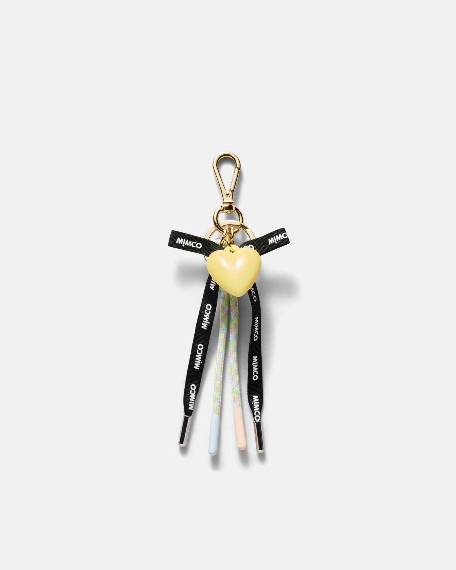 Bungee Ribbon Bag Charm - Buttermilk