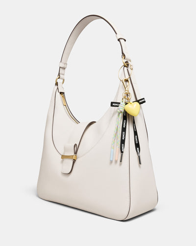 Bungee Ribbon Bag Charm - Buttermilk