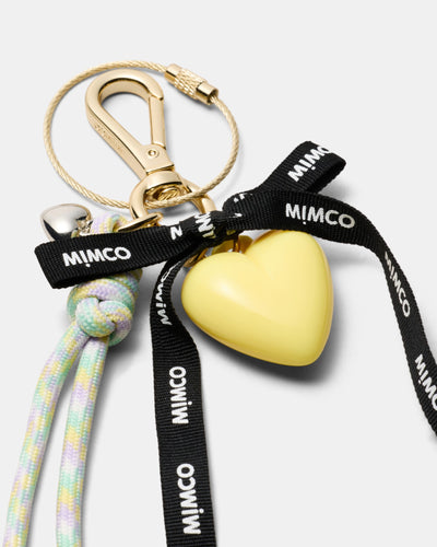 Bungee Ribbon Bag Charm - Buttermilk