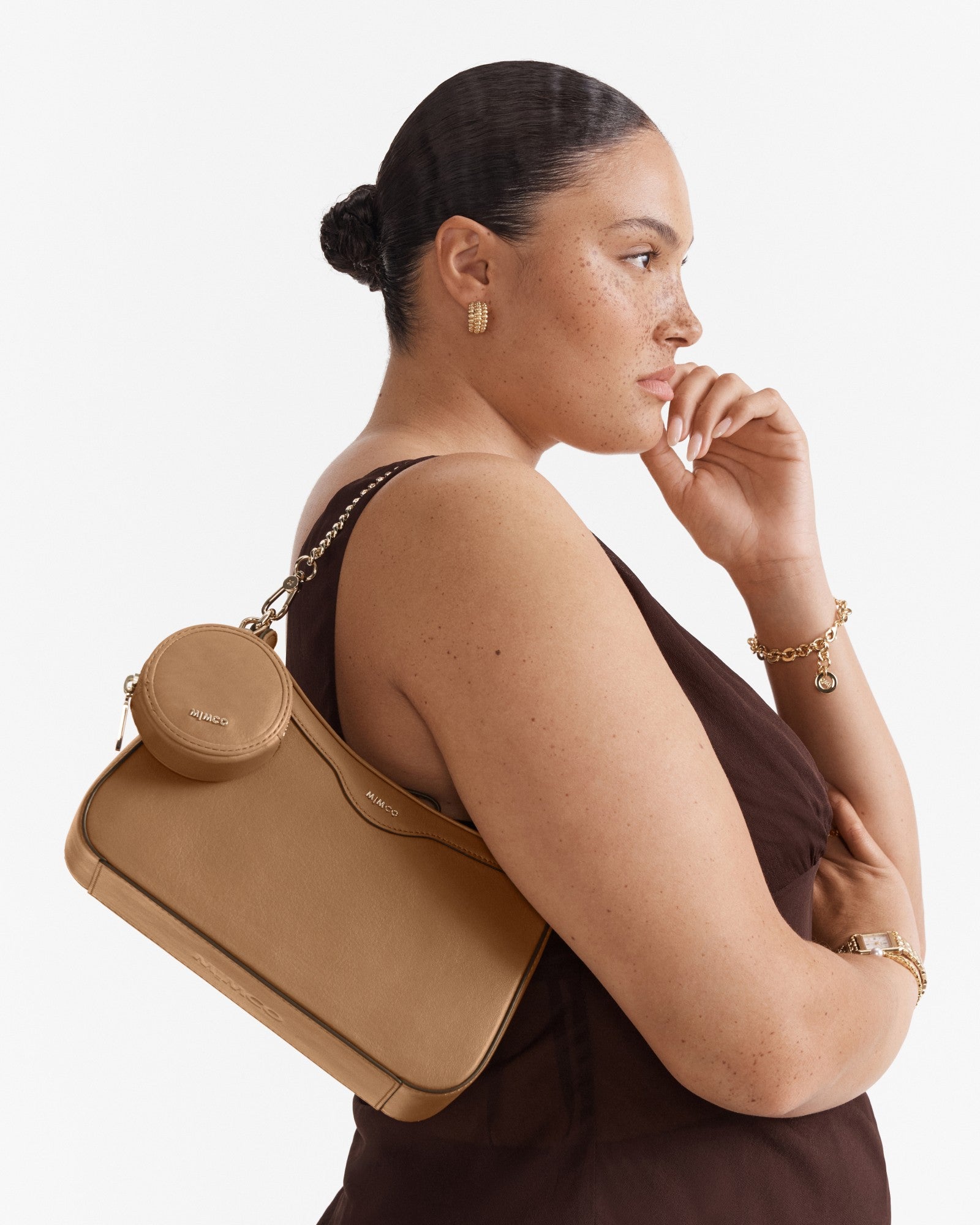 Jett Crossbody Bag - Caramel