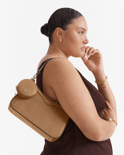 Jett Crossbody Bag - Caramel
