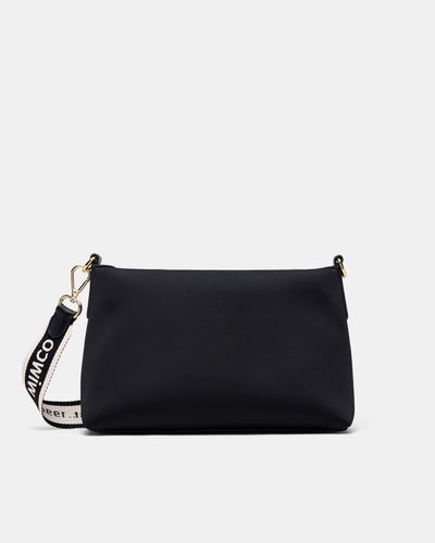 Bay Neoprene Crossbody Bag - Black Light Gold