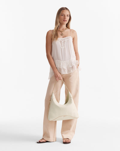 Heirloom Hobo Bag - Vanilla