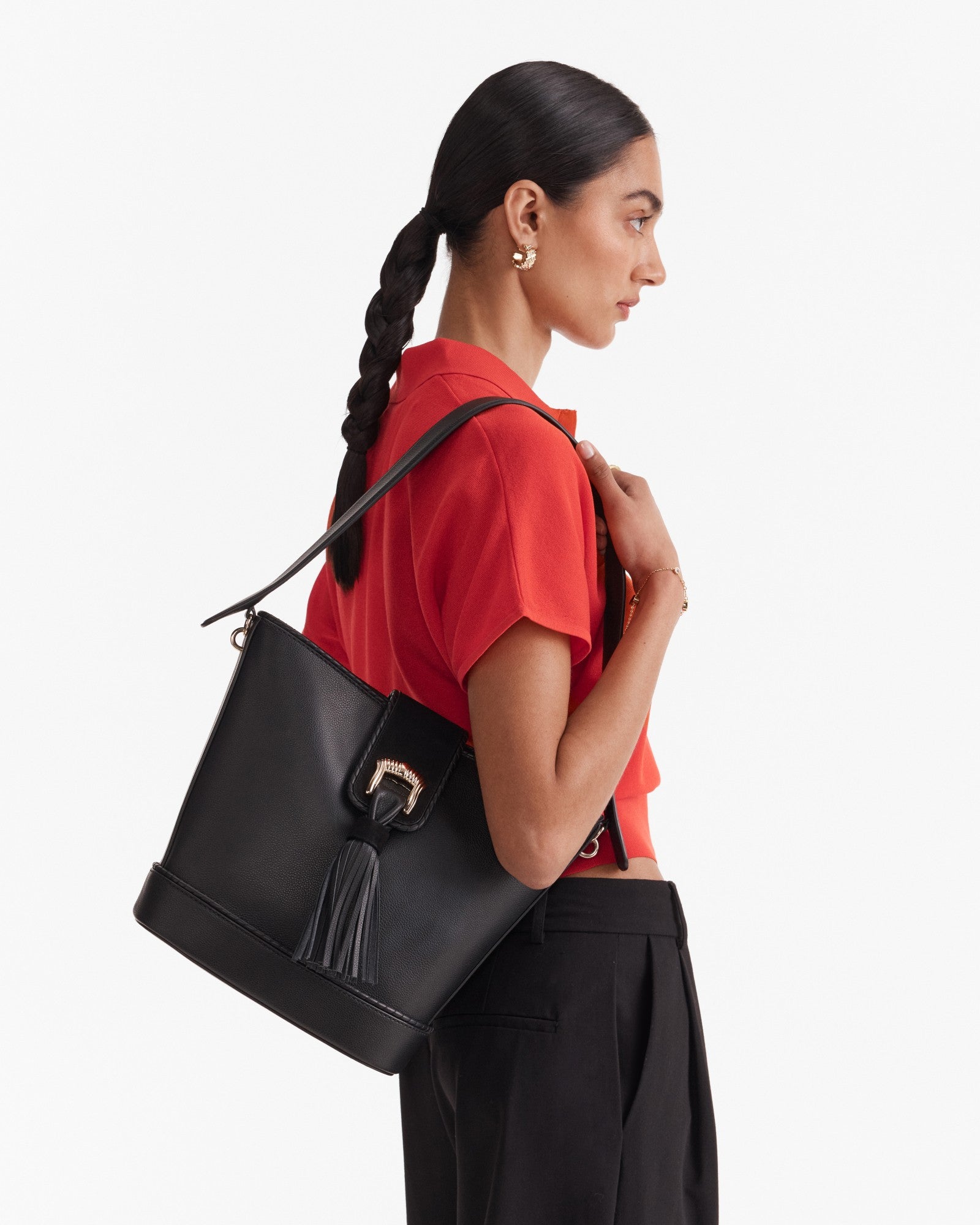 Cedar Bucket Bag - Black
