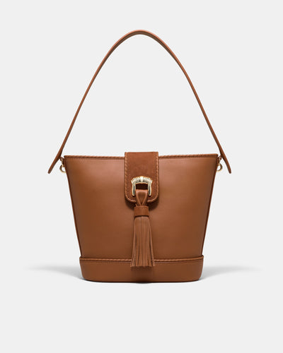 Cedar Bucket Bag - Tobacco