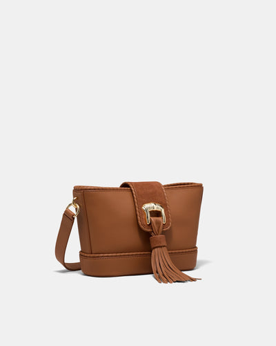 Cedar Crossbody Bag - Tobacco