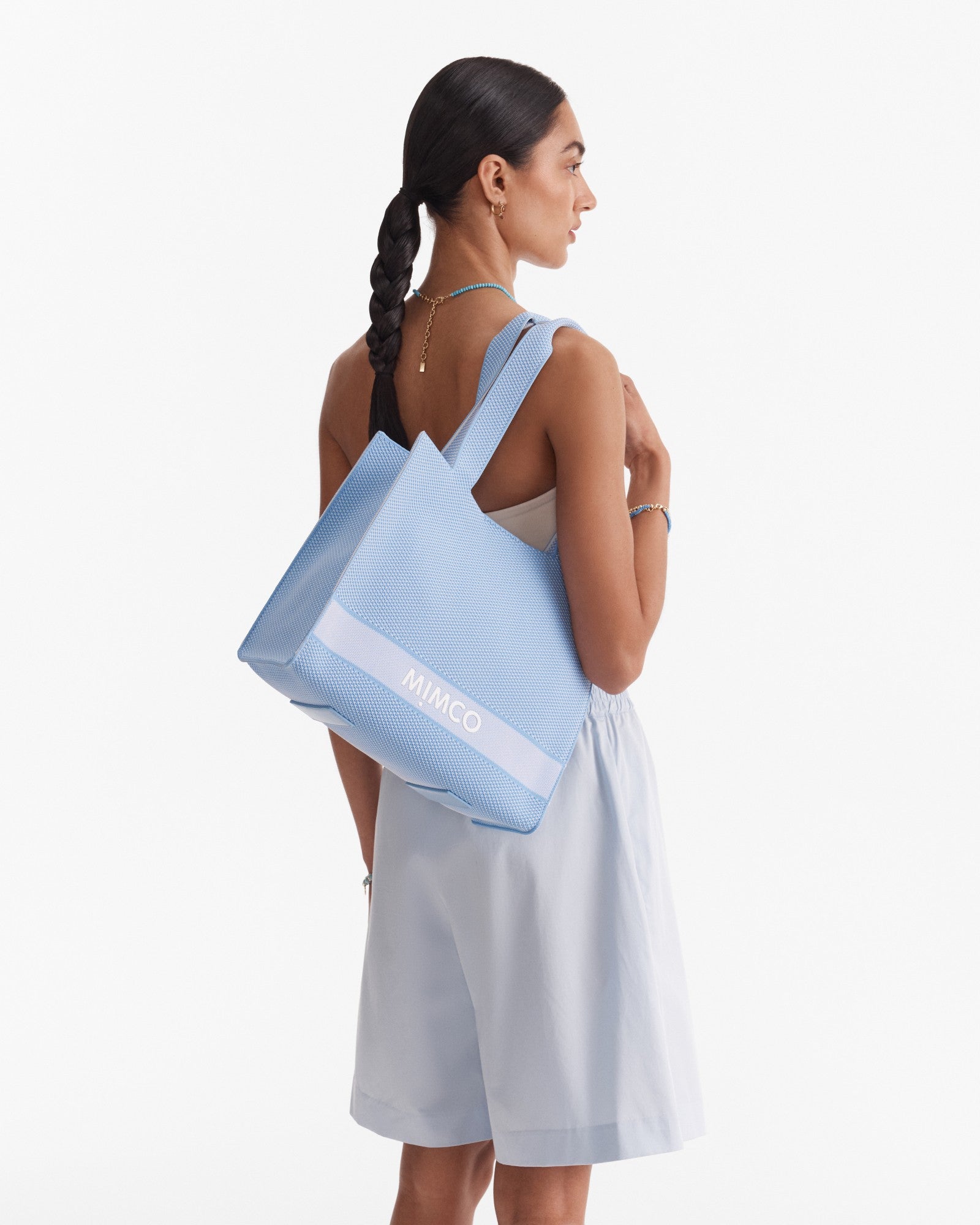 Blondie Boxy Tote Bag - Iceberg