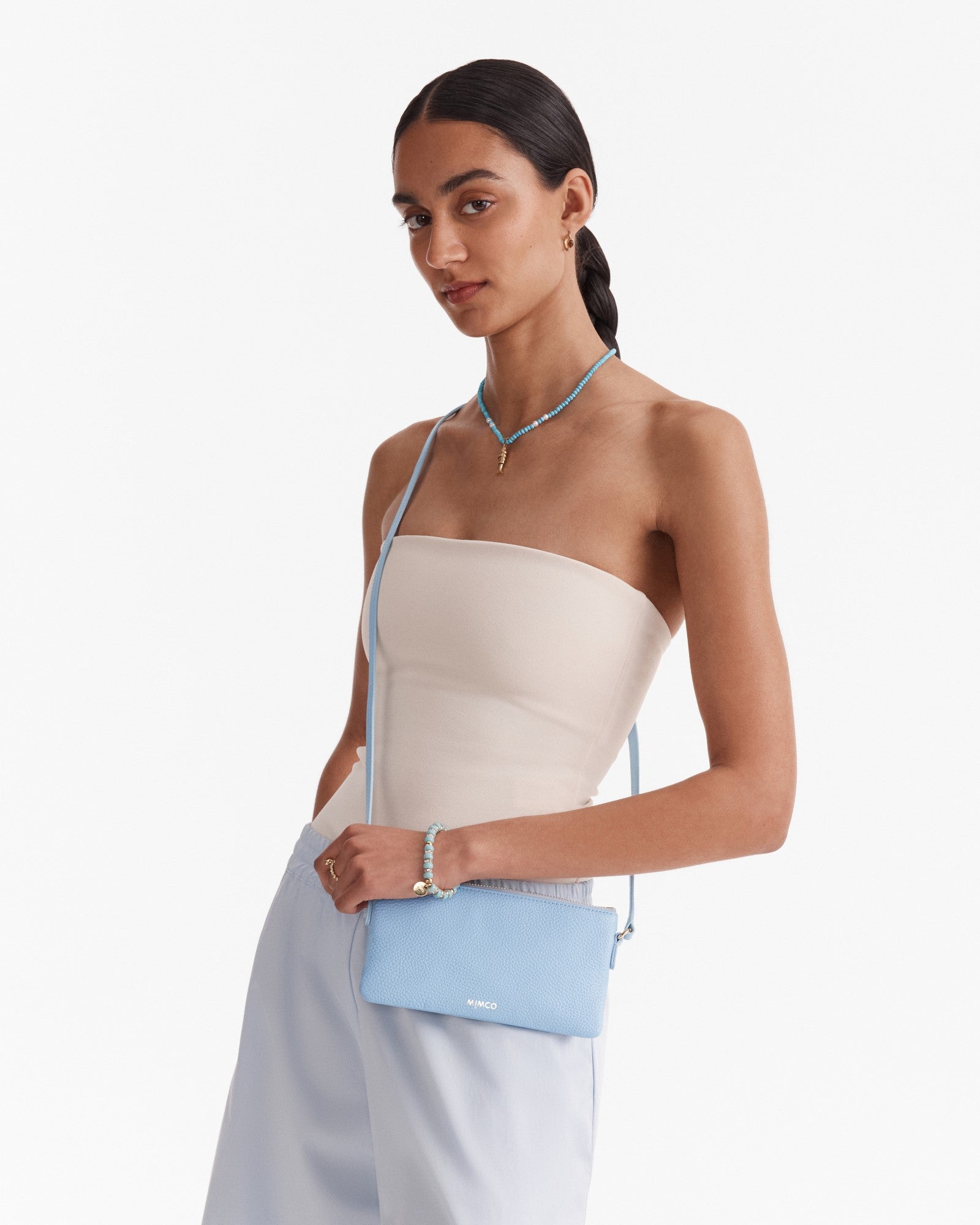 Rhiannon Pouch Crossbody Bag - Iceberg