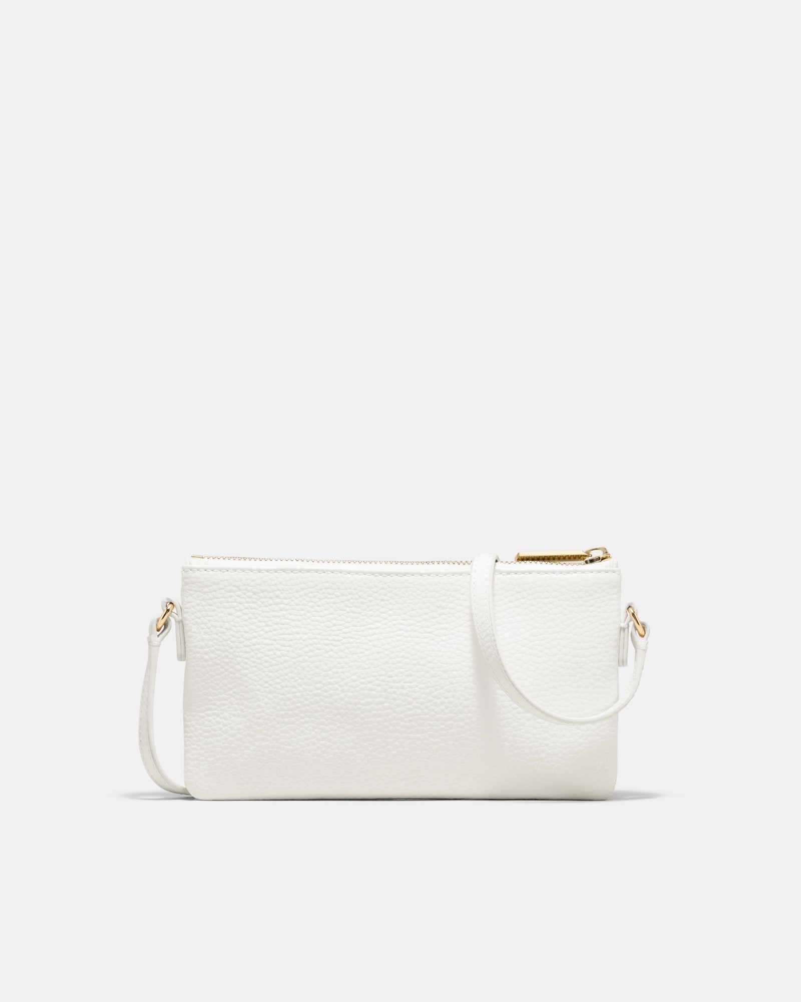 Rhiannon Pouch Crossbody Bag - White