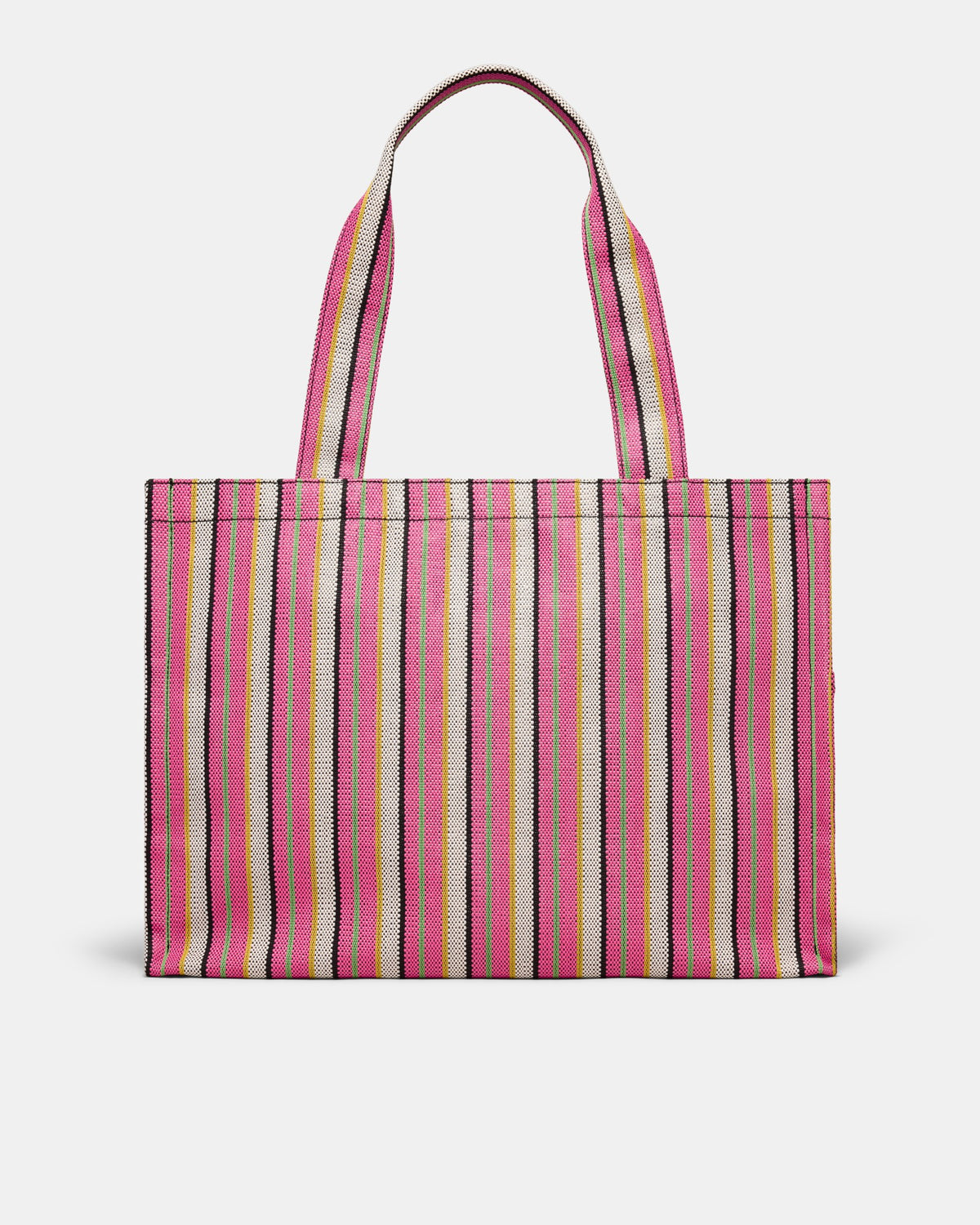 Lyra Tote Bag - Pink Stripe