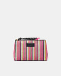 Lyra Pouch - Pink Stripe