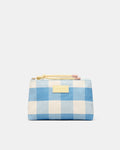 Lyra Pouch - Blue Check