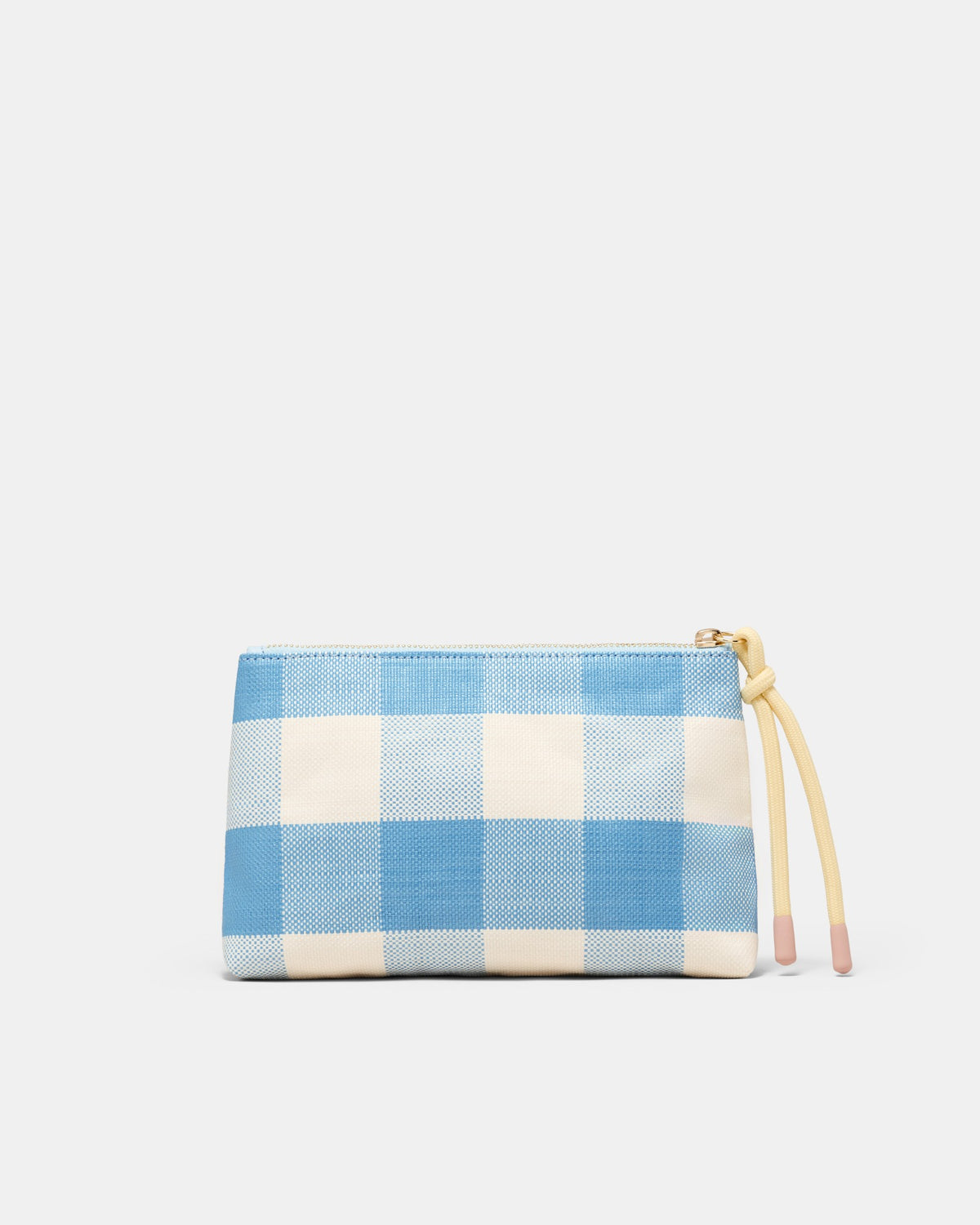 Lyra Pouch - Blue Check