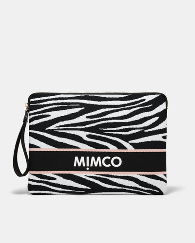 Blondie Laptop Case - Zebra Print