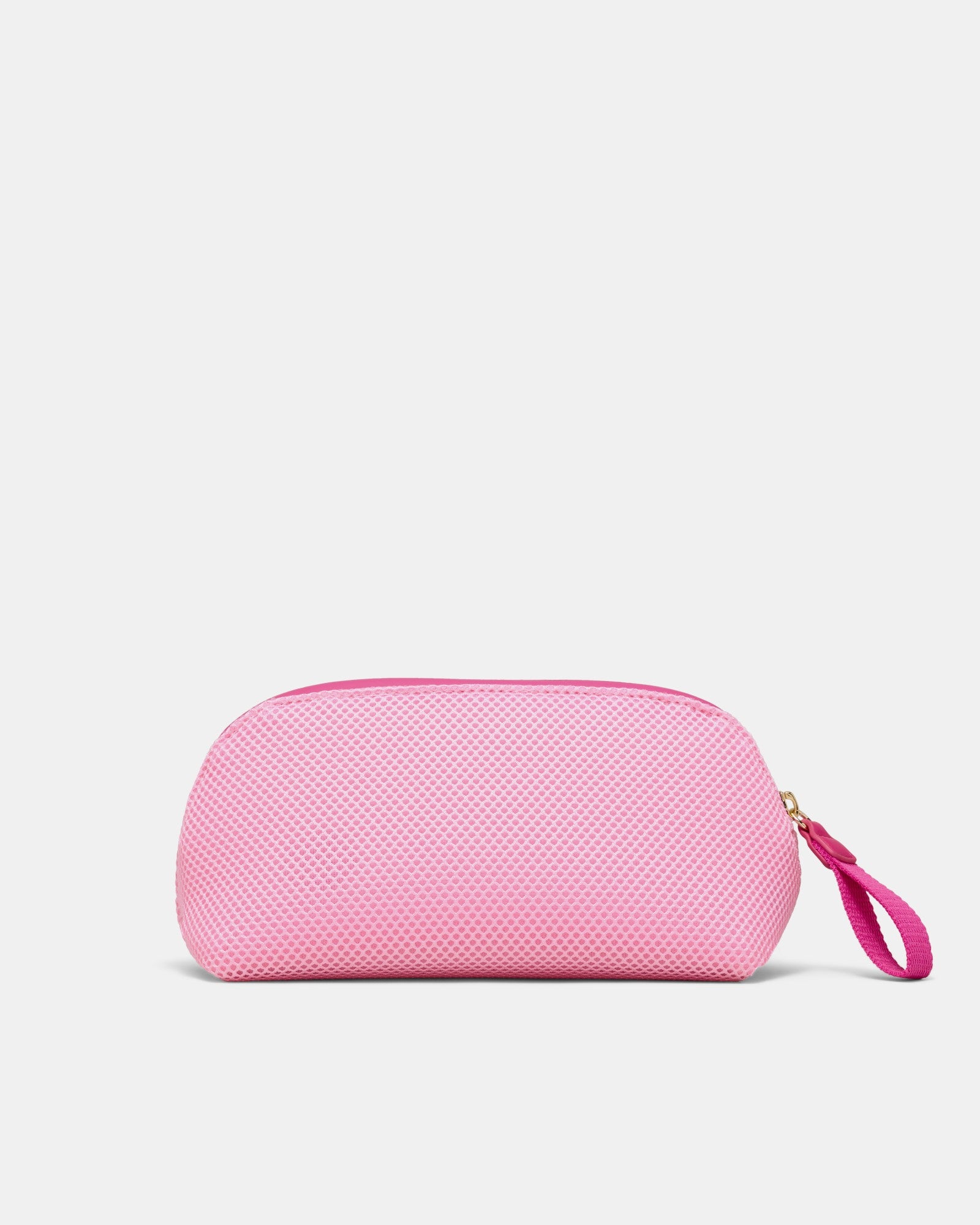 Riven Mesh Cosmetic Case - Pink Sorbet