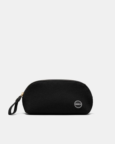 Riven Mesh Cosmetic Case - Black