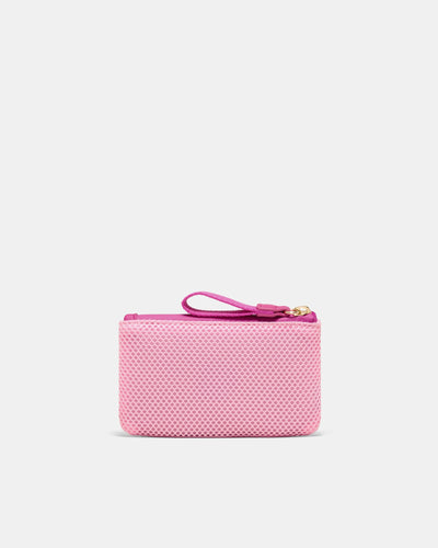 Riven Mesh Coin Purse - Pink Sorbet