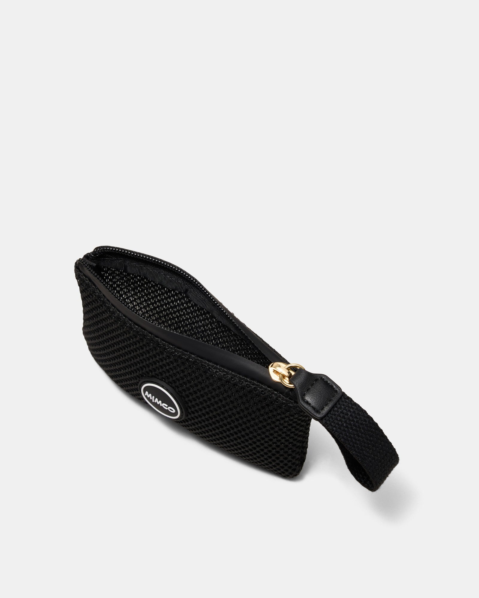 Riven Mesh Coin Purse - Black