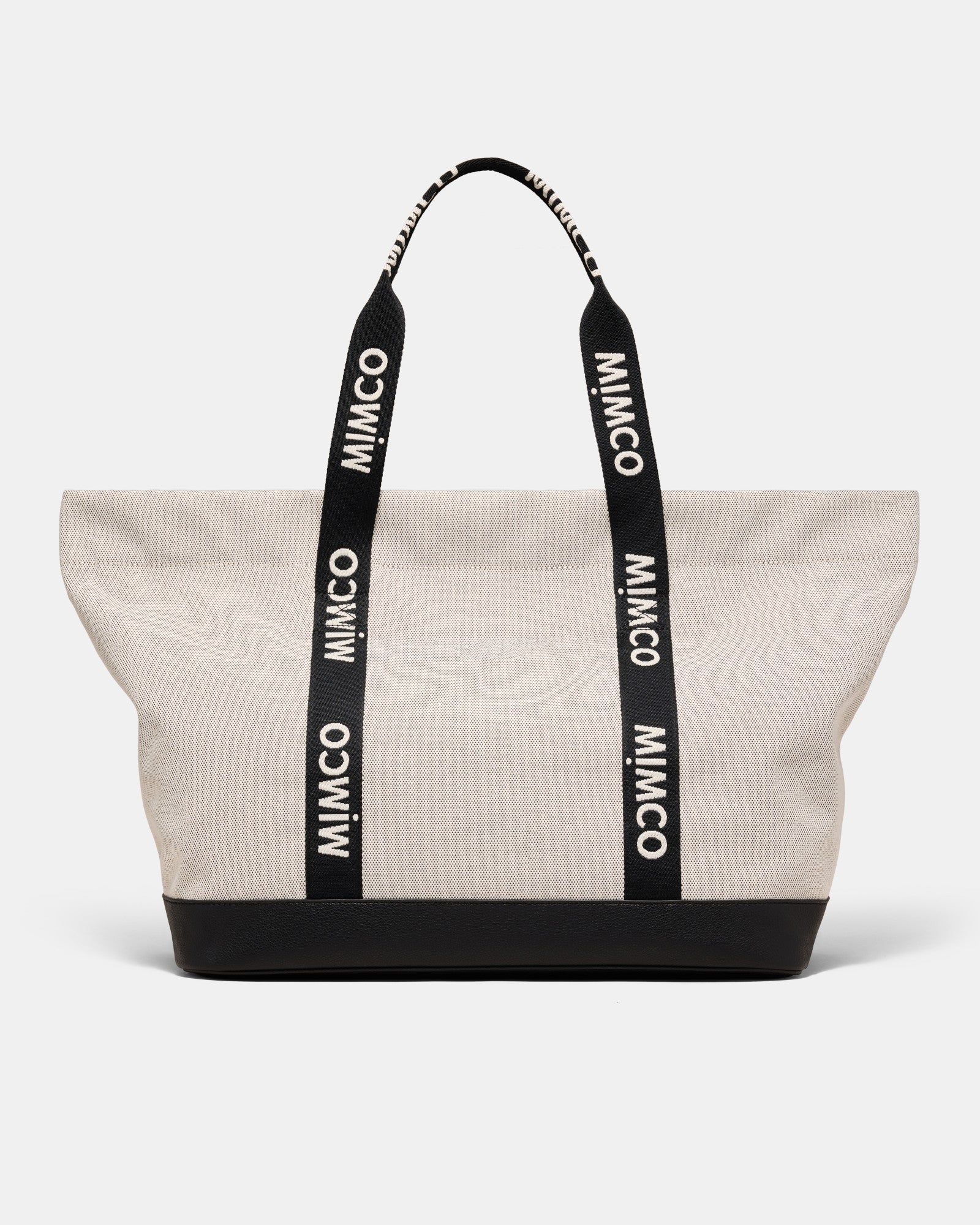 Mim Tote Bag - Black White