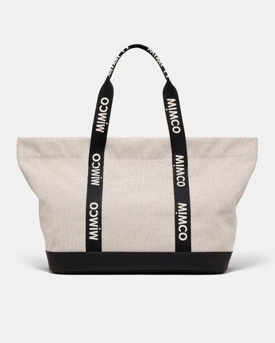 Mim Tote Bag - Black White