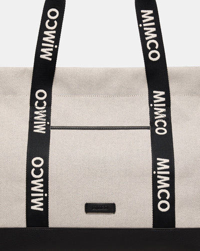 Mim Tote Bag - Black White