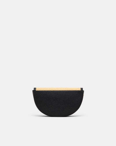 Elysia Ring Clutch Bag - Black