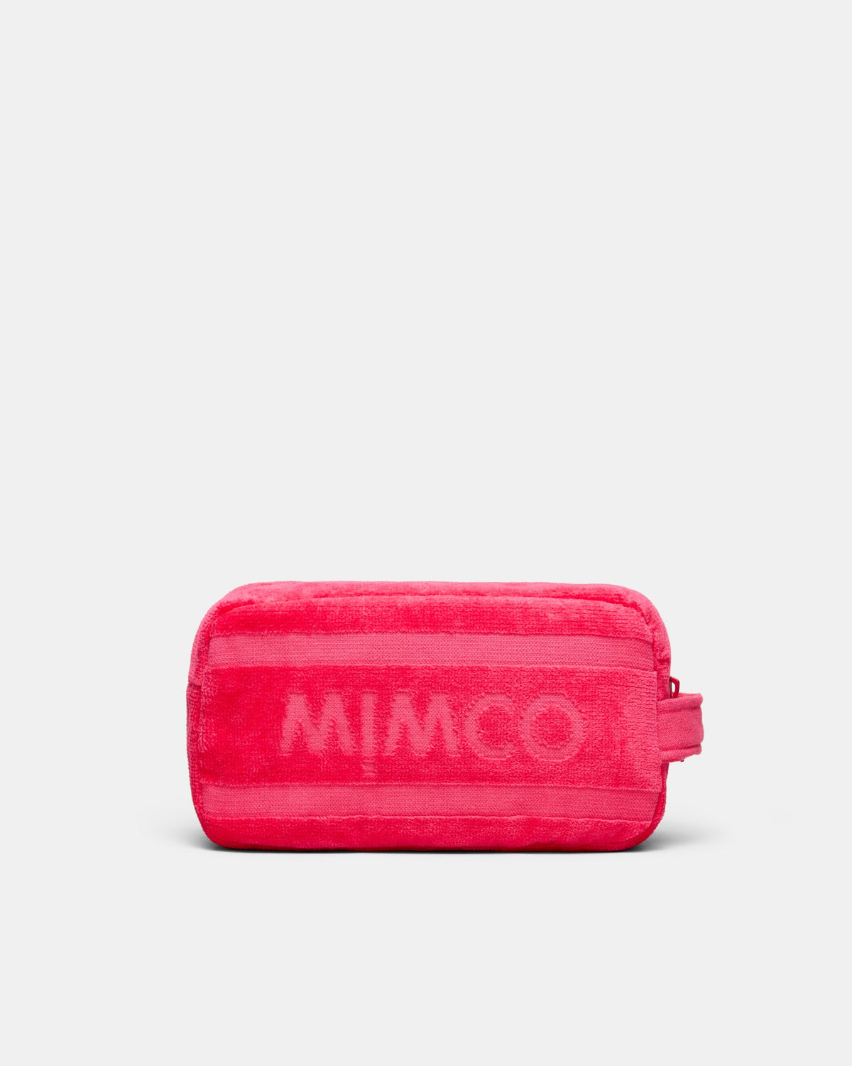 Crest Towelling Cosmetic Case - Flamingo
