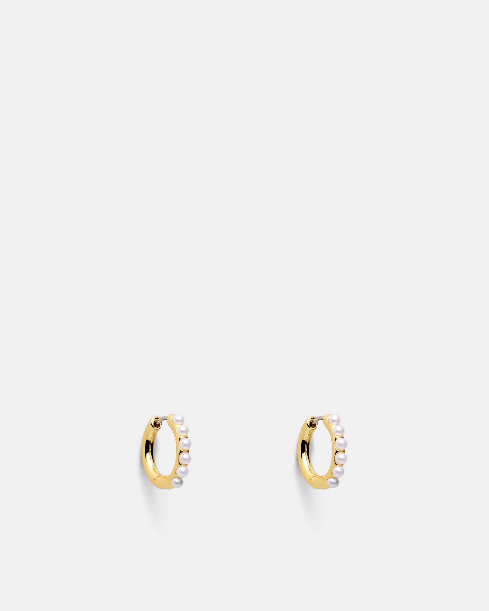 En Pointe Hoop Earrings - Pink